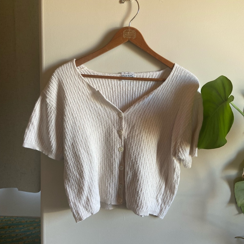 Basic Editions knit top